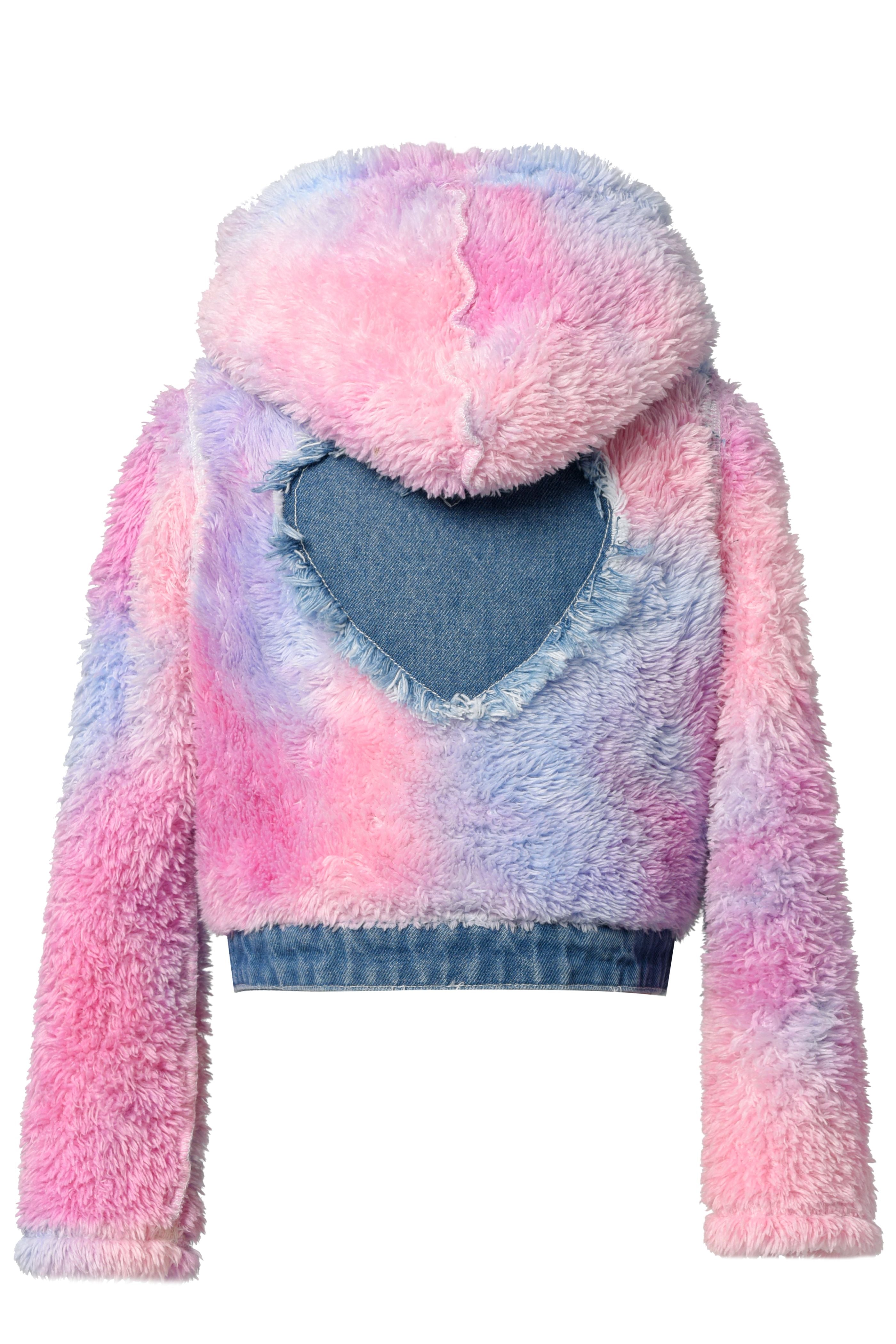 Reversible Denim & Faux Fur Jacket